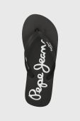 В'єтнамки Pepe Jeans BAY BEACH чоловічі колір чорний PMS70128 В'єтнамки Pepe Jeans BAY BEACH чоловічі колір чорний PMS70128