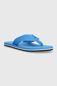 В'єтнамки Tommy Hilfiger TONAL HILFIGER BEACH SANDAL чоловічі FM0FM04472 колір блакитний В'єтнамки Tommy Hilfiger TONAL HILFIGER BEACH SANDAL чоловічі FM0FM04472 колір блакитний