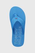 В'єтнамки Tommy Hilfiger TONAL HILFIGER BEACH SANDAL чоловічі FM0FM04472 колір блакитний В'єтнамки Tommy Hilfiger TONAL HILFIGER BEACH SANDAL чоловічі FM0FM04472 колір блакитний