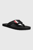 В'єтнамки Tommy Hilfiger COMFORTABLE PADDED BEACH SANDAL чоловічі колір чорний FM0FM04473 В'єтнамки Tommy Hilfiger COMFORTABLE PADDED BEACH SANDAL чоловічі колір чорний FM0FM04473