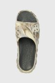Шльопанці Crocs Echo Marbled Slide колір бежевий 208467 208467.2Y3-2Y3