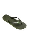 В'єтнамки Havaianas BRASIL LOGO колір зелений 4110850.3058
