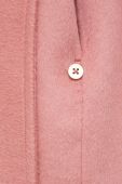 Пальто з домішкою вовни Pennyblack колір рожевий перехідний