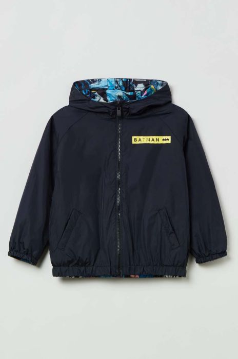 Дитяча двостороння куртка OVS колір чорний