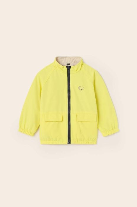 Дитяча двостороння куртка Mayoral колір жовтий (2943164) Дитяча двостороння куртка Mayoral колір жовтий (2943164)