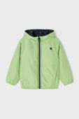 Дитяча двостороння куртка Mayoral колір зелений (2984132)