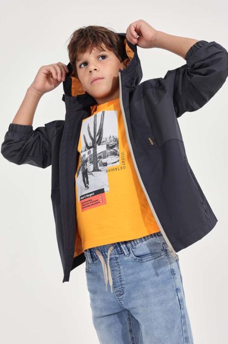 Дитяча куртка Mayoral колір сірий (2984218) Дитяча куртка Mayoral колір сірий (2984218)