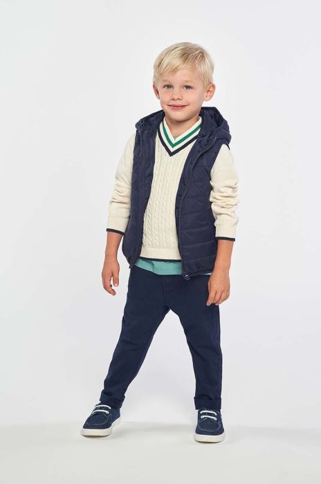 Дитяча безрукавка Birba&Trybeyond колір синій (3116810) Дитяча безрукавка Birba&Trybeyond колір синій (3116810)