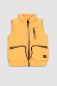 Дитяча безрукавка Coccodrillo колір жовтий Дитяча безрукавка Coccodrillo колір жовтий