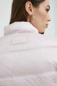 Двостороння куртка Guess жіноча колір рожевий перехідна Двостороння куртка Guess жіноча колір рожевий перехідна