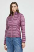 Двостороння куртка Guess жіноча колір фіолетовий перехідна Двостороння куртка Guess жіноча колір фіолетовий перехідна
