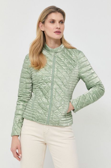 Куртка Guess жіноча колір зелений перехідна (2896541) Куртка Guess жіноча колір зелений перехідна (2896541)