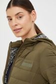 Куртка Guess жіноча колір зелений перехідна (2850906)
