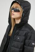 Куртка Tommy Jeans жіноча колір чорний перехідна (2870580) Куртка Tommy Jeans жіноча колір чорний перехідна (2870580)