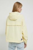 Куртка Tommy Jeans жіноча колір жовтий перехідна Куртка Tommy Jeans жіноча колір жовтий перехідна