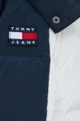 Пухова куртка Tommy Jeans жіноча колір синій зимова (2862420) Пухова куртка Tommy Jeans жіноча колір синій зимова (2862420)