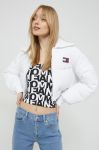 Куртка Tommy Jeans жіноча колір білий зимова (2882807) Куртка Tommy Jeans жіноча колір білий зимова (2882807)