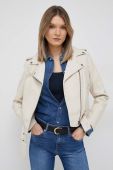 Куртка Pepe Jeans Sadie жіноча колір бежевий перехідна Куртка Pepe Jeans Sadie жіноча колір бежевий перехідна