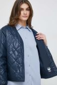 Куртка Pepe Jeans жіноча колір синій перехідна Куртка Pepe Jeans жіноча колір синій перехідна