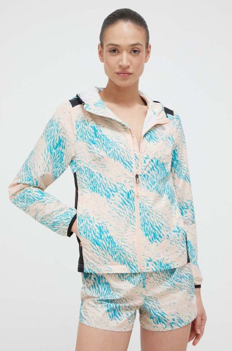 Вітровка The North Face колір рожевий перехідна Вітровка The North Face колір рожевий перехідна