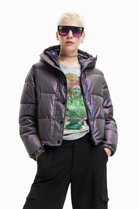 Куртка Desigual жіноча зимова колір барвистий (3057926) Куртка Desigual жіноча зимова колір барвистий (3057926)