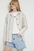 Куртка Billabong жіноча перехідна колір барвистий Куртка Billabong жіноча перехідна колір барвистий
