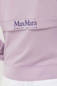 Кофта Max Mara Leisure жіноча колір фіолетовий візерунок