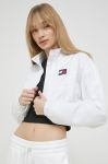 Куртка Tommy Jeans жіноча колір білий перехідна (2984283) Куртка Tommy Jeans жіноча колір білий перехідна (2984283)