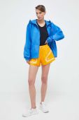 Спортивна куртка adidas by Stella McCartney перехідна oversize колір блакитний Спортивна куртка adidas by Stella McCartney перехідна oversize колір блакитний