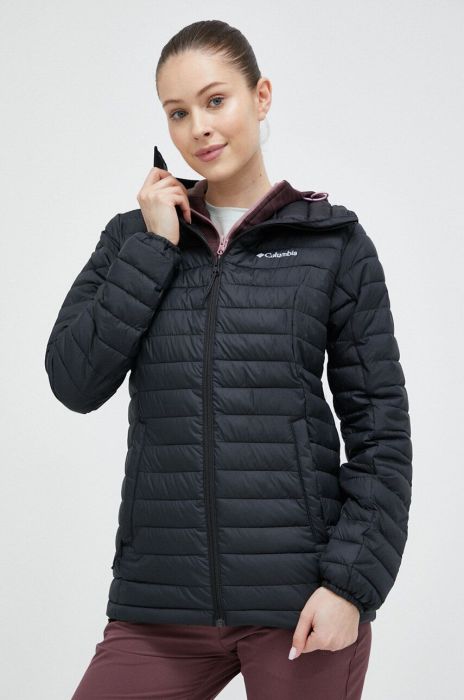 Спортивна куртка Columbia Silver Falls колір чорний перехідна 2034844-713 Спортивна куртка Columbia Silver Falls колір чорний перехідна 2034844-713