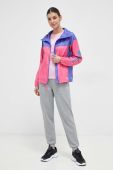 Куртка Columbia жіноча колір рожевий перехідна (3074086)