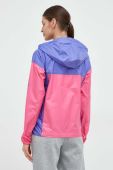Куртка Columbia жіноча колір рожевий перехідна (3074086)