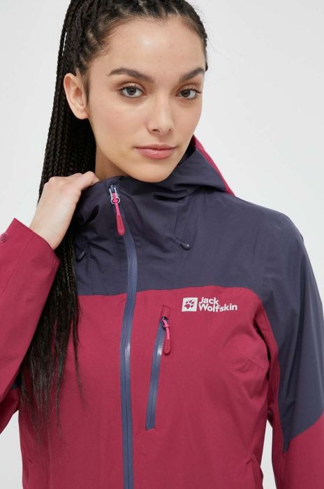 Куртка outdoor Jack Wolfskin Go Hike колір червоний Куртка outdoor Jack Wolfskin Go Hike колір червоний