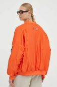 Куртка-бомбер R?sum? жіночий колір помаранчевий зимова oversize Куртка-бомбер R?sum? жіночий колір помаранчевий зимова oversize