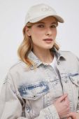 Джинсова куртка Pepe Jeans Turner Rose жіноча перехідна oversize колір блакитний Джинсова куртка Pepe Jeans Turner Rose жіноча перехідна oversize колір блакитний