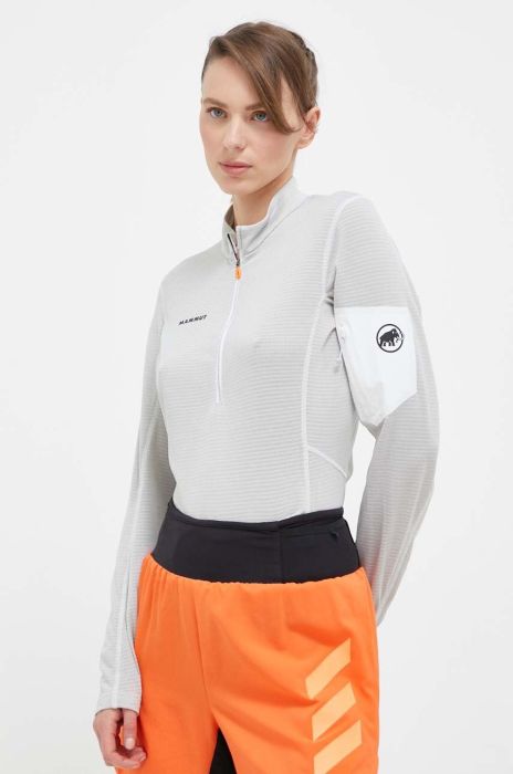 Спортивна кофта Mammut Aenergy Light колір зелений однотонна Спортивна кофта Mammut Aenergy Light колір зелений однотонна