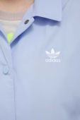 Куртка adidas Originals жіноча перехідна колір блакитний (3288743)