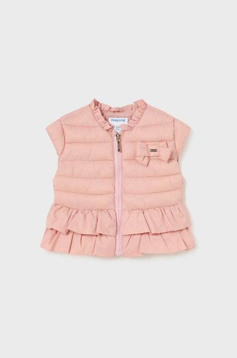 Безрукавка для немовлят Mayoral колір рожевий
