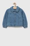 Дитяча джинсова куртка United Colors of Benetton колір блакитний (3173677) Дитяча джинсова куртка United Colors of Benetton колір блакитний (3173677)