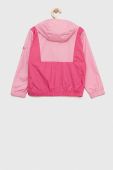 Дитяча куртка Columbia Lily Basin Jacket колір рожевий Дитяча куртка Columbia Lily Basin Jacket колір рожевий