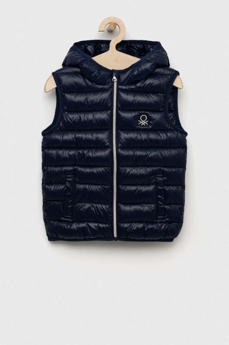 Дитяча безрукавка United Colors of Benetton колір синій (3210178) Дитяча безрукавка United Colors of Benetton колір синій (3210178)