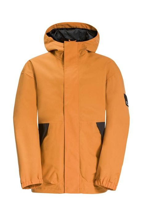 Дитяча куртка Jack Wolfskin TEEN 2L JACKET Y колір жовтий Дитяча куртка Jack Wolfskin TEEN 2L JACKET Y колір жовтий