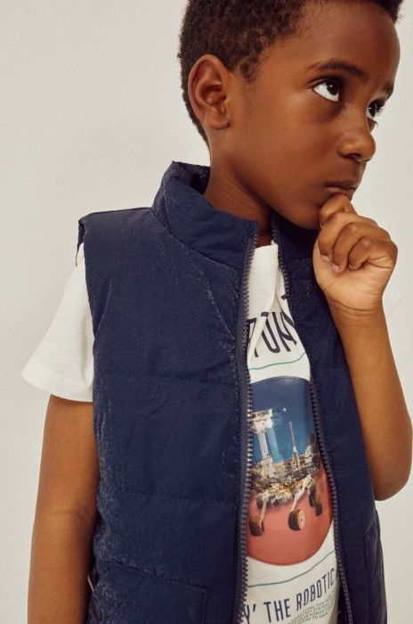 Дитяча безрукавка zippy колір синій (3137016) Дитяча безрукавка zippy колір синій (3137016)