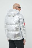 Куртка Guess чоловіча колір срібний зимова (3003846)