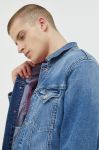Джинсова куртка Tommy Jeans чоловіча перехідна колір блакитний (3039342) Джинсова куртка Tommy Jeans чоловіча перехідна колір блакитний (3039342)