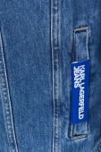 Джинсова куртка Karl Lagerfeld Jeans чоловіча перехідна колір блакитний Джинсова куртка Karl Lagerfeld Jeans чоловіча перехідна колір блакитний