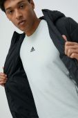 Куртка adidas чоловіча колір чорний перехідна GT1681-BLACK Куртка adidas чоловіча колір чорний перехідна GT1681-BLACK