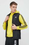 Спортивна безрукавка adidas Performance Own the Run колір чорний перехідна Спортивна безрукавка adidas Performance Own the Run колір чорний перехідна
