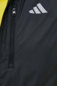 Спортивна безрукавка adidas Performance Own the Run колір чорний перехідна Спортивна безрукавка adidas Performance Own the Run колір чорний перехідна