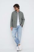 Куртка Pepe Jeans Channing чоловіча колір зелений перехідна Куртка Pepe Jeans Channing чоловіча колір зелений перехідна